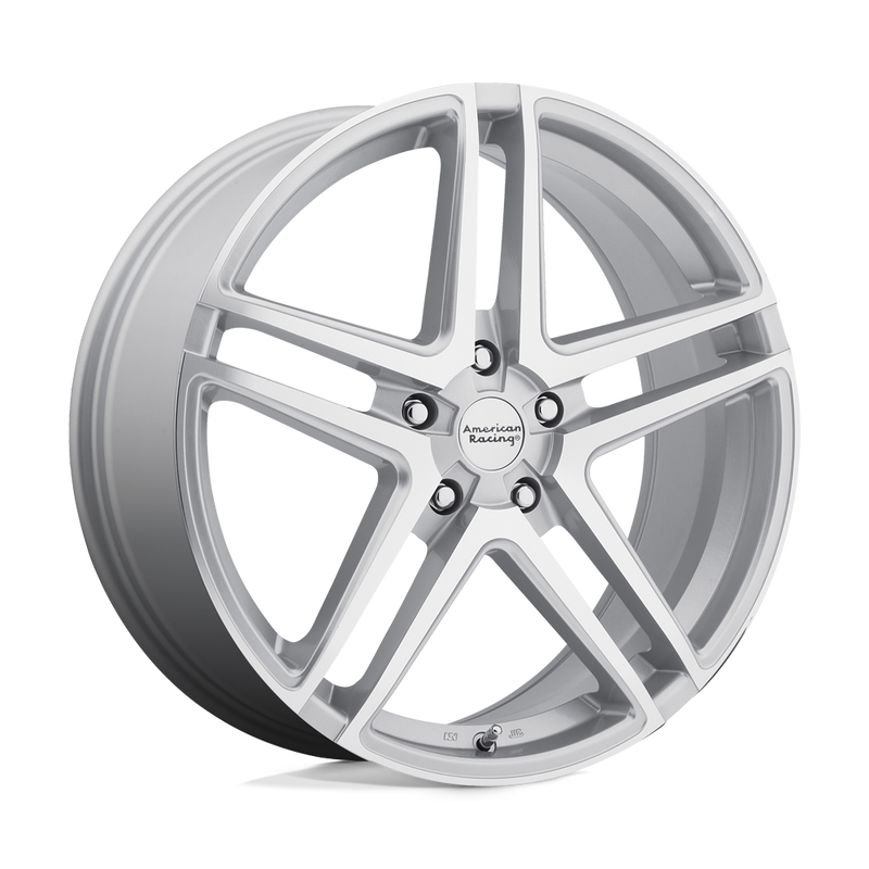 American Racing AR907 18x8 5x114.3 +40mm Silver Machined
