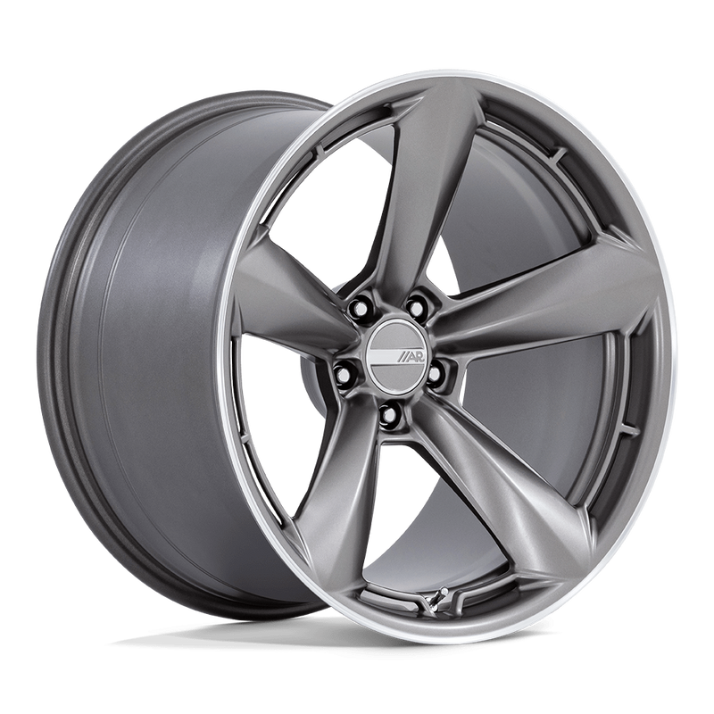 American Racing Ttf Matte Anthracite Machined Lip