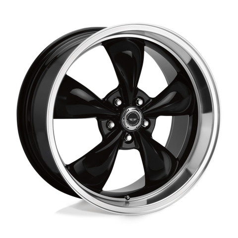 American Racing Torq Thrust M AR105 Gloss Black Machined Lip