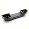 Armrest gray for mazda bravo b2000 b2200 b2600 courier ranger showing metallic engine mount with two recessed holes