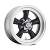 American Racing Torq Thrust D VN105 15x7 5x114.3 -6mm Satin Black Machined
