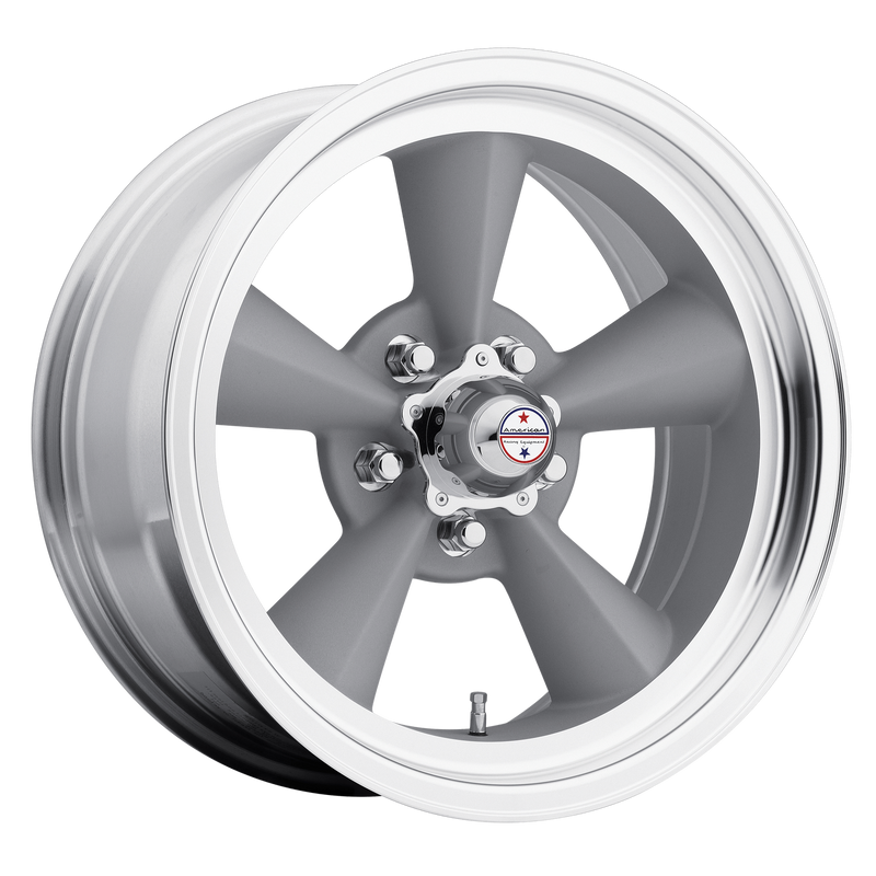 American Racing Tt O VN309 Silver Machined Lip