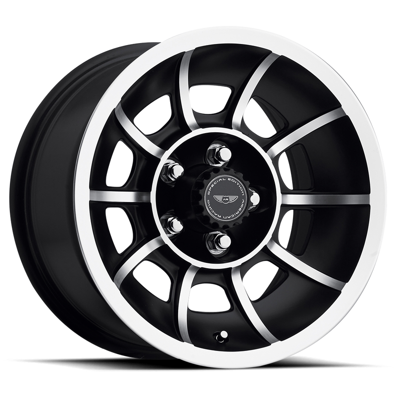 American Racing Vector VN47 Satin Black Machined