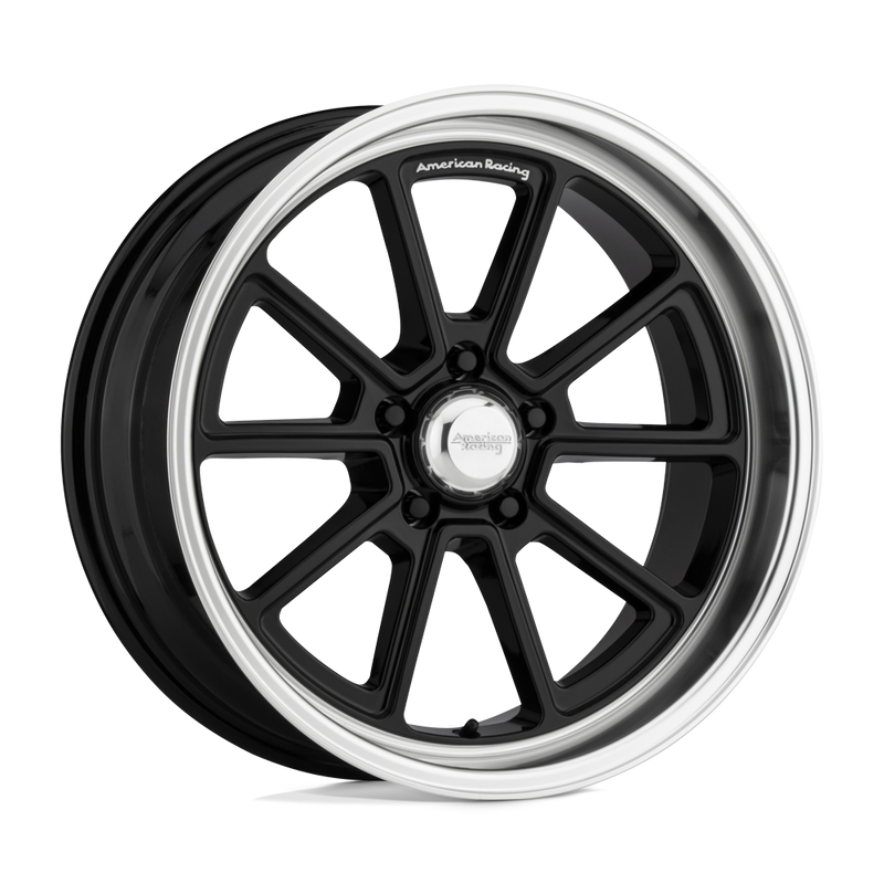 American Racing Draft VN510 Gloss Black Diamond Lip