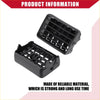 Black plastic auto center dash ac air vent cover with grid design and spring for toyota 4runner 2003-2009