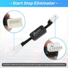 Black rectangular auto start stop eliminator with white connectors for toyota tundra 2022 to 2026