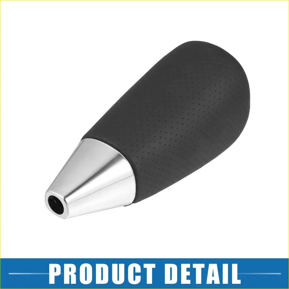 Automatic Gear Shift Knob Cover for Toyota - Black Faux Leather (All - Interior Accessories