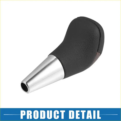 Automatic Gear Shift Knob Cover for Toyota - Wood Grain Black Faux - Interior Accessories