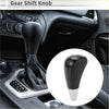 Black and silver automatic gear shift knob with glossy finish plastic faux for Toyota 4Runner 2006-2014