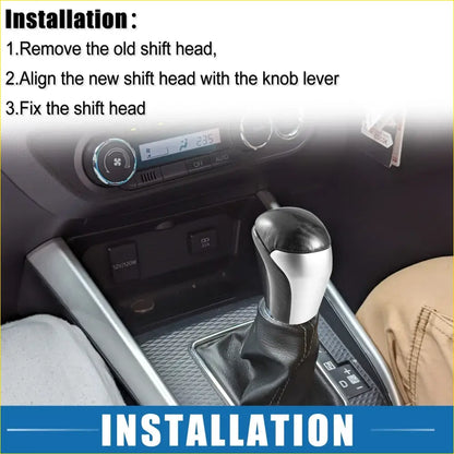 Automatic Gear Shift Knob for Toyota Tacoma 2016-2022 Carbon Fiber - Interior Accessories
