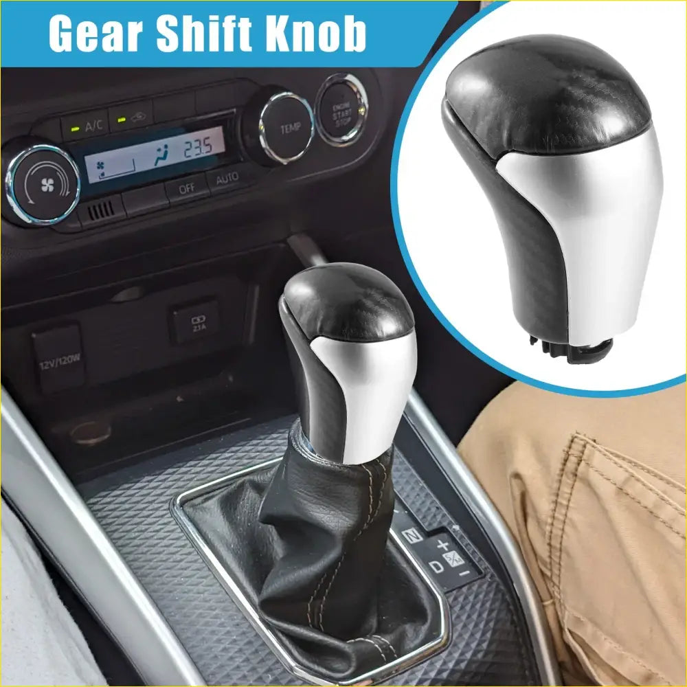 Automatic Gear Shift Knob for Toyota Tacoma 2016-2022 Carbon Fiber - Interior Accessories