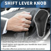 Black automatic gear shifter knob for toyota 4runner 2012-2021 with faux leather cover and durable plastic base