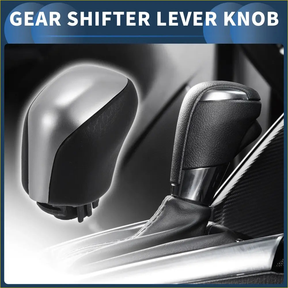 Automatic Gear Shifter Knob for Toyota Mark X Reiz (2010-2017) Silver - Interior Accessories