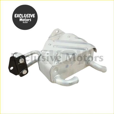 Silver metallic motorcycle fuel tank bracket with black plastic and metal pipes for 4wd ute offroad use