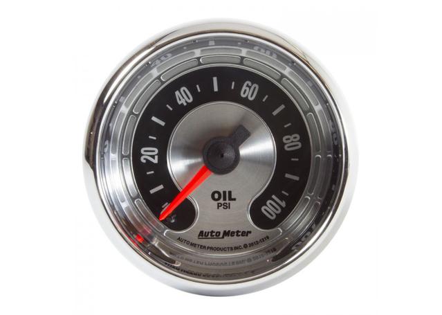 Autometer Muscle 2-1/16in Oil Pressure Gauge 0-100PSI