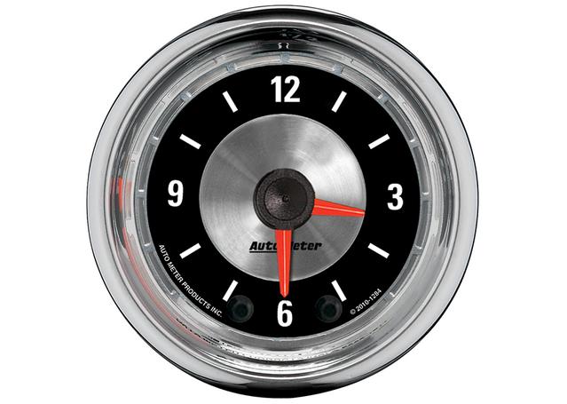 Autometer Muscle 2-1/16in Clock AU1284