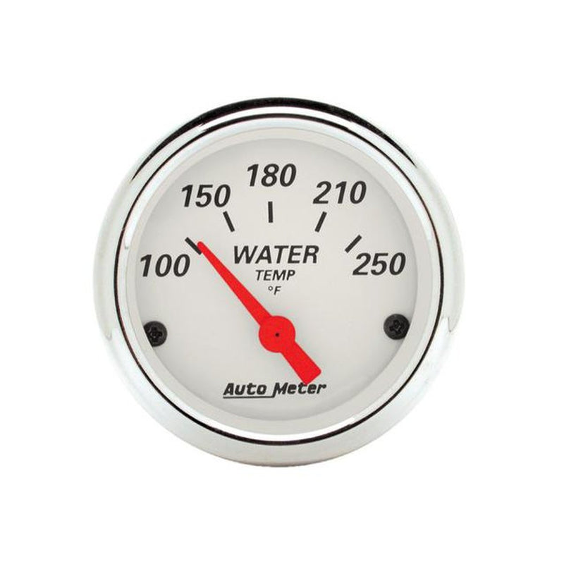 Autometer Arctic White 2-1/16in Water Temp Gauge 100-250F