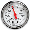 Autometer Arctic White 2-1/16in Boost Vacuum Gauge