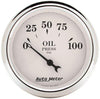 Autometer Old Tyme 2-1/16in Oil Pressure Gauge 0-100PSI