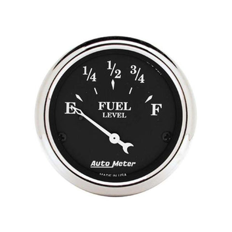 Autometer Old Tyme 2-1/16in Fuel Level Gauge 0-30 Ohms