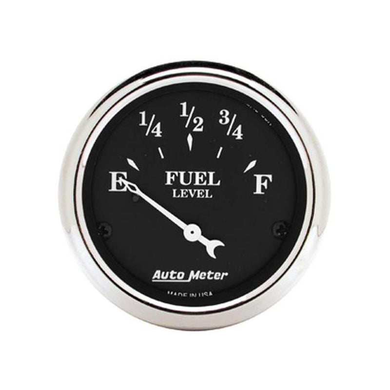 Autometer Old Tyme 2-1/16in Fuel Level Gauge 0-30 Ohms
