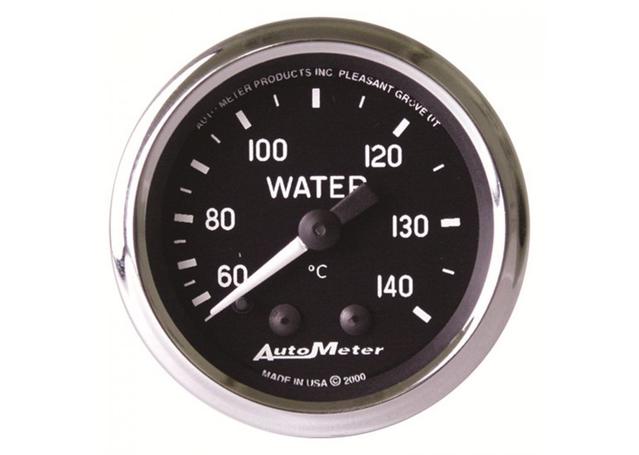 Autometer Cobra 2-1/16in Water Temp Gauge 60-140C