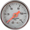 Autometer 1-1/2in Fuel Pressure Gauge Liquid Filled