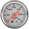 Autometer 1-1/2in Fuel Pressure Gauge Liquid Filled