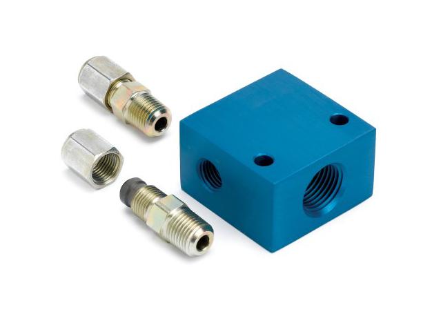 Autometer 5/16in Trans Temp Manifold AU2287