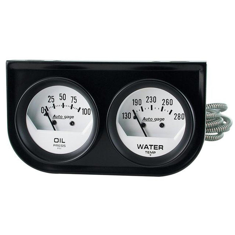 Autometer Auto Gauge 2-1/16in Oil Pressure & Water Temp