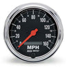Autometer Trad Chrome 3-3/8in Speedometer 120MPH AU2489