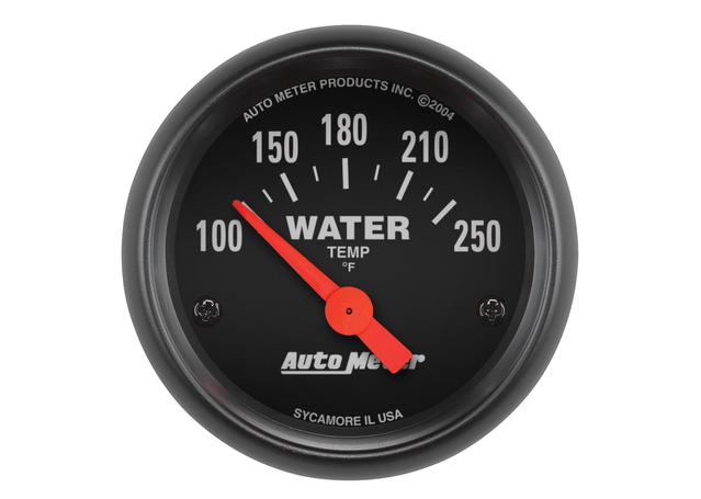 Autometer Z-Series 2-1/16in Water Temp Gauge 100-250 F