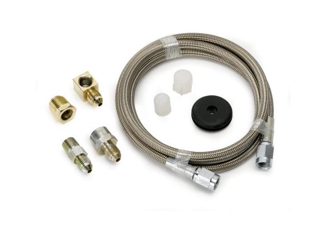 Autometer -3an Braided Hose With Fittings 4FT AU3235