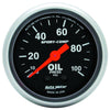 Autometer Sport Comp 2-1/16in Oil Pressure Gauge 0-100PSI