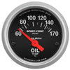 Autometer Sport-Comp 2-1/16in Oil Temp Gauge 60-150C