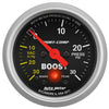Autometer Sport-Comp 2-1/16in Boost/Vacuum Gauge 30in/Hg