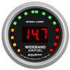 Autometer Sport-Comp 2-1/16in Air/Fuel Gauge Wideband LED