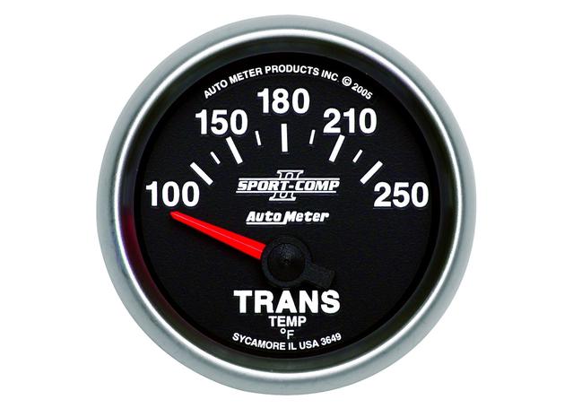 Autometer Sport-Comp II 2-1/16in Trans Temp Gauge