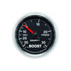 Autometer GS 2-1/16in Boost Vacuum Gauge 30PSI Mechanical