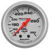 Autometer Ultra-Lite 2-1/16in Oil Temp Gauge 140-280F