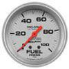 Autometer Ultra-Lite 2-5/8in Fuel Pressure Gauge 0-100