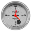 Autometer Ultra-Lite 2-5/8in Clock Quartz Analogue AU4485