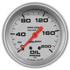 Autometer Ultra-Lite 2-5/8in Oil Pressure Gauge 0-200 PSI