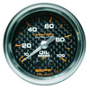 Autometer Carbon Fiber 2-1/16in Oil Pressure Gauge