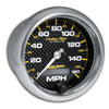 Autometer Carbon Fiber 3-3/8in Speedometer 160MPH AU4789
