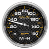 Autometer Carbon Fiber 5in Speedometer 160MPH AU4889