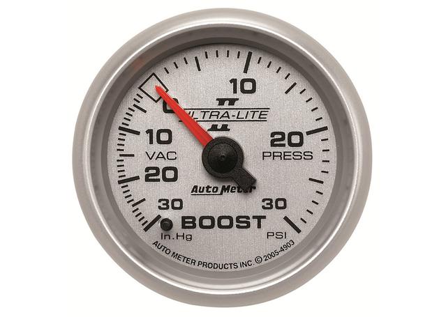 Autometer Ultra-Lite II 2-1/16in Boost-Vacuum Gauge
