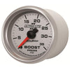 Autometer Ultra-Lite II 2-1/16in Boost Gauge 0-35 PSI