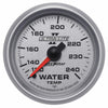 Autometer Ultra-Lite II 2-1/16in Water Temp Gauge
