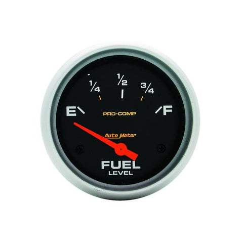 Autometer Pro-Comp 2-5/8in Fuel Level Gauge 0-90 Ohms